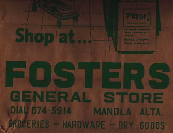 Foster's General Store shopping bag